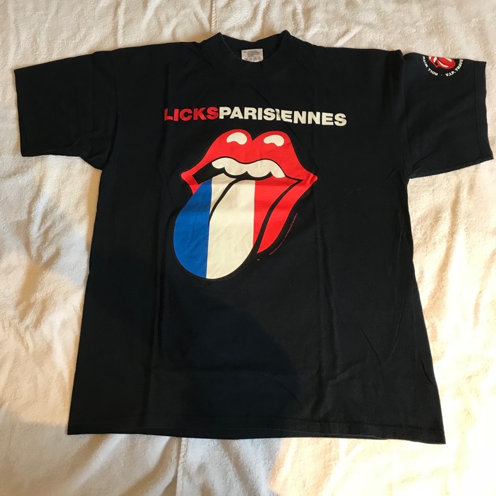 Rolling Stones Licks Parisiennes Tour T-Shirt